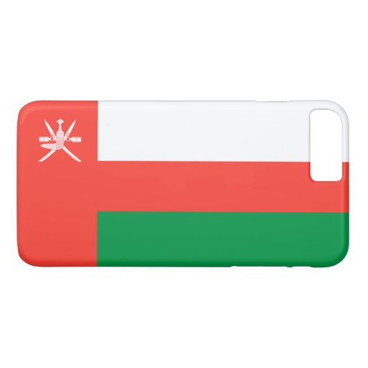 Coques Case-Mate iPhone Drapeau d'Oman (Dos (Horizontal))