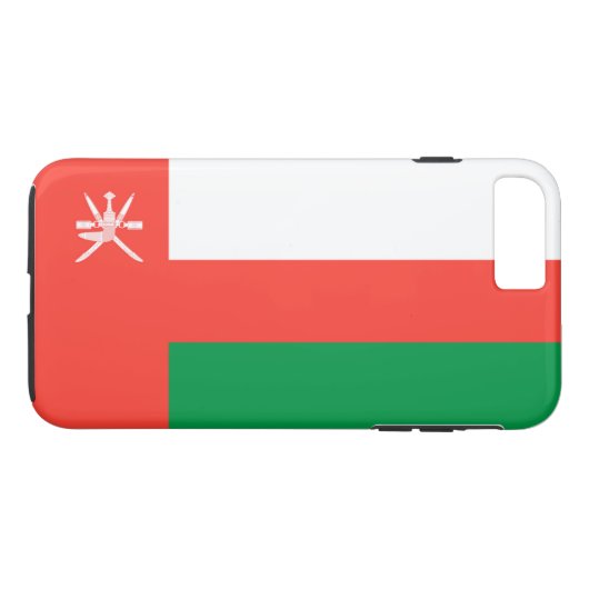 Coques Case-Mate iPhone Drapeau d'Oman (Dos (Horizontal))