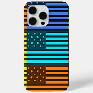 Coque iPhone 15 Pro Max Drapeau drôle USA