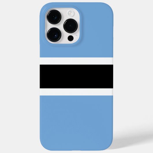 Coques Case-Mate iPhone Drapeau du Botswana (Verso)