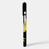 Coques Case-Mate iPhone Drapeau du Brésil (Verso / Gauche)