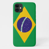 Coques Case-Mate iPhone Drapeau du Brésil (Dos)