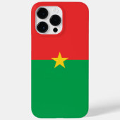 Coques Case-Mate iPhone drapeau du Burkina Faso (Verso)