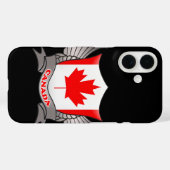 Coques Case-Mate iPhone Drapeau du Canada (Verso (horizontal))