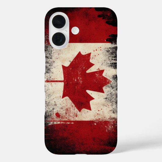 Coques Case-Mate iPhone Drapeau du Canada (Verso)