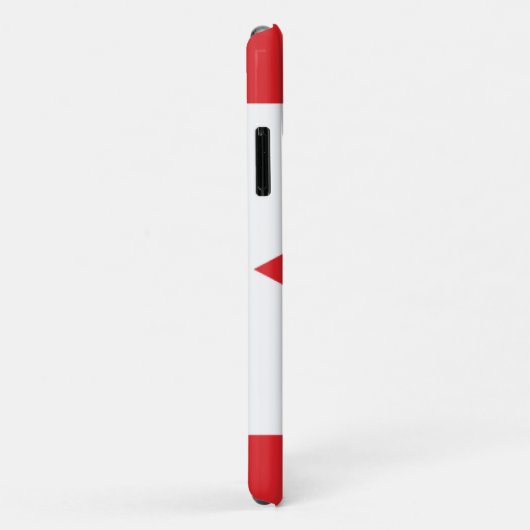 Coques Case-Mate iPhone Drapeau du Canada (Dos/Droite)