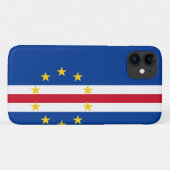 Coques Case-Mate iPhone Drapeau du Cap-Vert (Dos (Horizontal))