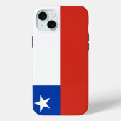 Coques Case-Mate iPhone Drapeau du Chili (Verso)