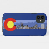 Coques Case-Mate iPhone Drapeau du Colorado (Dos (Horizontal))