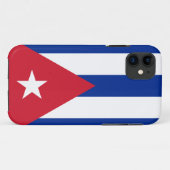 Coques Case-Mate iPhone Drapeau du Cuba (Dos (Horizontal))