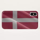 Coques Case-Mate iPhone Drapeau du Danemark - (Dos (Horizontal))