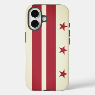 Coques iPhone 16 Drapeau du district de Columbia Coque-Mate iPhone