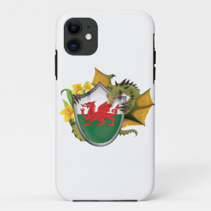 Coque iPhone 11 Drapeau du dragon gallois