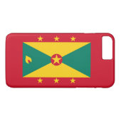 Coques Case-Mate iPhone Drapeau du Grenada (Dos (Horizontal))