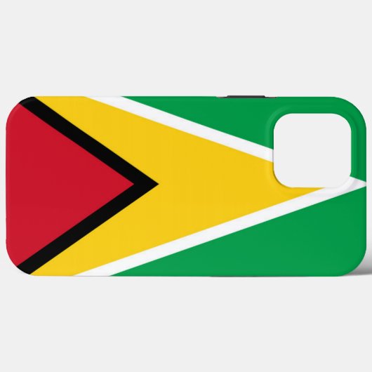 Coques Case-Mate iPhone Drapeau du Guyana (Verso (horizontal))