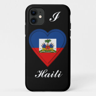 Coque iPhone 11 Drapeau du Haïti