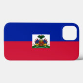 Coques Case-Mate iPhone Drapeau du Haïti (Verso (horizontal))
