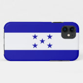 Coques Case-Mate iPhone Drapeau du Honduras (Dos (Horizontal))