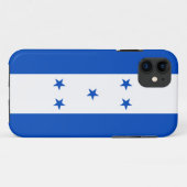 Coques Case-Mate iPhone Drapeau du Honduras (Dos (Horizontal))