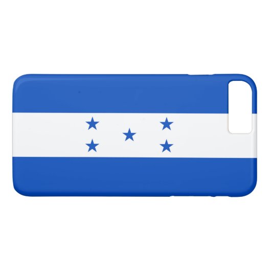 Coques Case-Mate iPhone Drapeau du Honduras (Dos (Horizontal))