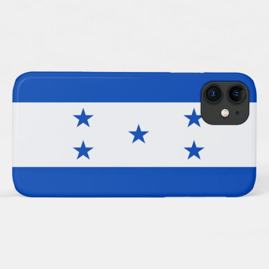 Coques Case-Mate iPhone Drapeau du Honduras (Dos (Horizontal))