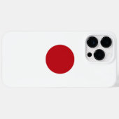 Coques Case-Mate iPhone Drapeau du Japon (Verso (horizontal))