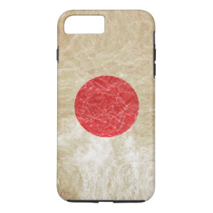 Coques Pour iPhone Drapeau du Japon à Grunge