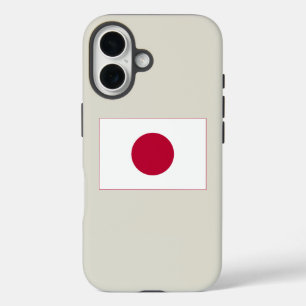 Coques iPhone 16 Drapeau du Japon : Hinomaru, Nisshōki, Soleil leva