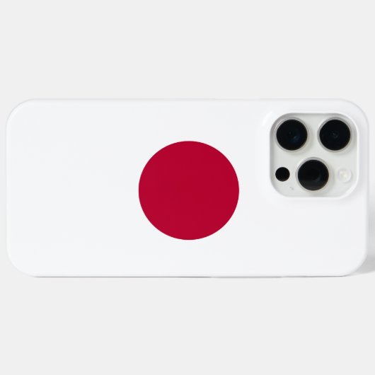 Coques Case-Mate iPhone Drapeau du Japon : Terre du Soleil levant, Hinomar (Verso (horizontal))