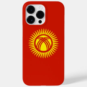 Coque Pour Pour iPhone 14 Pro Max Drapeau du Kirghizistan