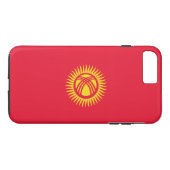 Coques Case-Mate iPhone Drapeau du Kirghizistan (Dos (Horizontal))
