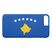 Coques Case-Mate iPhone Drapeau du Kosovo (Dos (Horizontal))