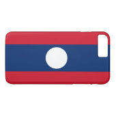 Coques Case-Mate iPhone Drapeau du Laos (Dos (Horizontal))