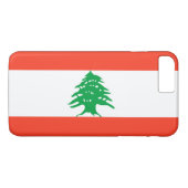 Coques Case-Mate iPhone Drapeau du Liban (Dos (Horizontal))