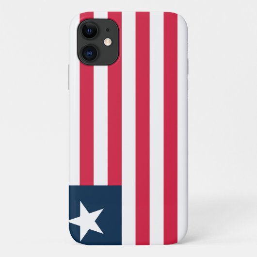 Coques Case-Mate iPhone Drapeau du Libéria (Dos)