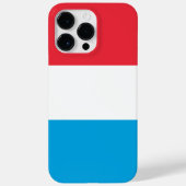 Coques Case-Mate iPhone Drapeau du Luxembourg (Verso)