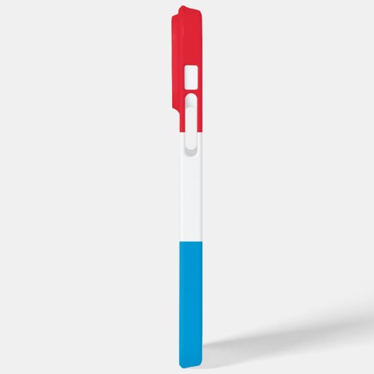 Coques Case-Mate iPhone Drapeau du Luxembourg (Verso / Gauche)