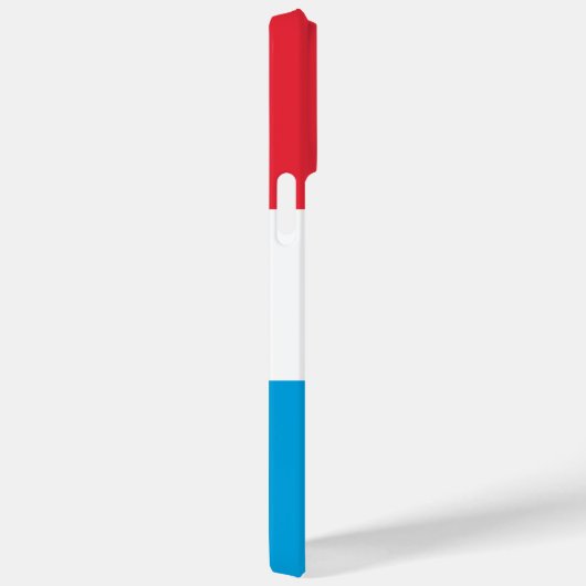 Coques Case-Mate iPhone Drapeau du Luxembourg (Verso / Droite)