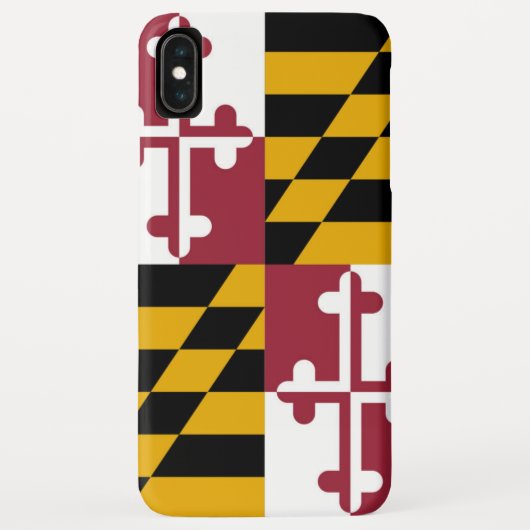 Coques Case-Mate iPhone Drapeau du Maryland (Dos)