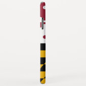 Coques Case-Mate iPhone Drapeau du Maryland (Dos/Droite)