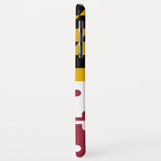 Coques Case-Mate iPhone Drapeau du Maryland (Dos/Gauche)