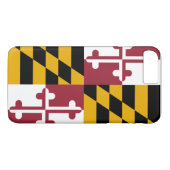 Coques Case-Mate iPhone Drapeau du Maryland (Dos (Horizontal))