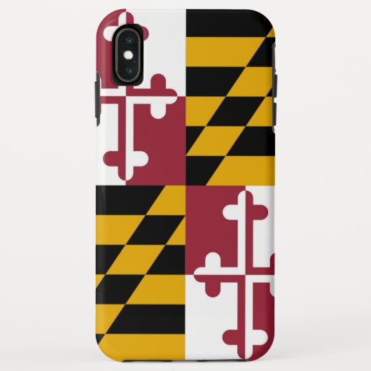 Coques Case-Mate iPhone Drapeau du Maryland (Dos)