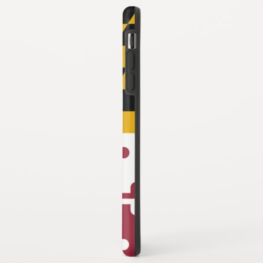 Coques Case-Mate iPhone Drapeau du Maryland (Dos/Gauche)