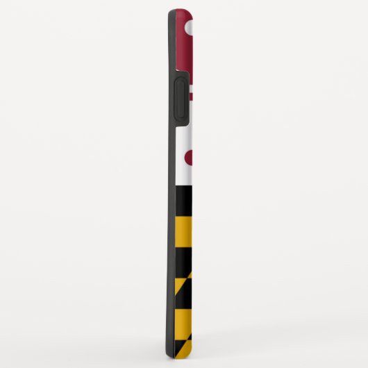 Coques Case-Mate iPhone Drapeau du Maryland (Dos/Droite)
