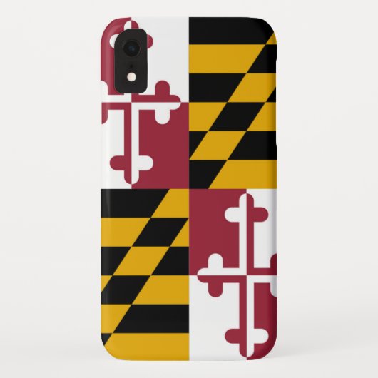 Coques Case-Mate iPhone Drapeau du Maryland (Dos)