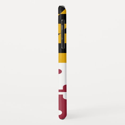 Coques Case-Mate iPhone Drapeau du Maryland (Dos/Gauche)