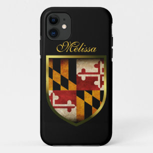 Coques Pour iPhone Drapeau du Maryland