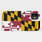 Coques Case-Mate iPhone Drapeau du Maryland (Dos (Horizontal))