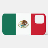 Coques Case-Mate iPhone Drapeau du Mexique (Verso (horizontal))